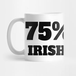 75% Irish Mug